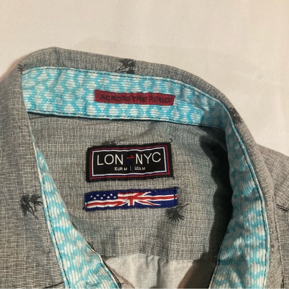 🦩Lon NYC Across The Pond short sleeve shirt - Picture 4 of 5